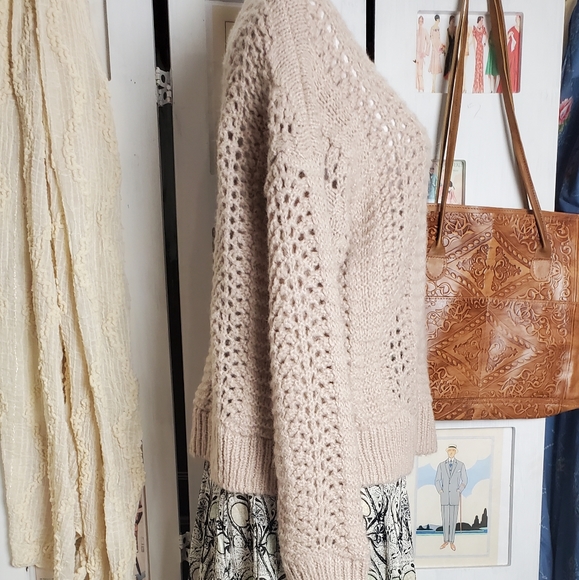Cream color madewell sweater - Picture 2 of 9